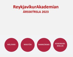 Ársskýrsla ReykjavíkurAkademíunnar 2023